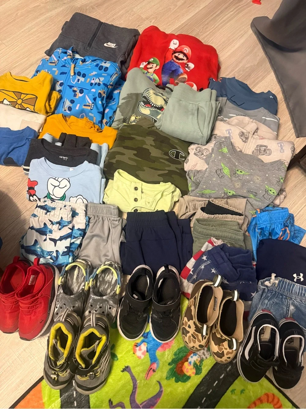 Boys 5T and 9/10 C Shoes Lot